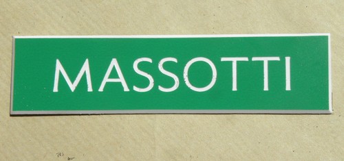Plaque gravée personnalisée - plaque,