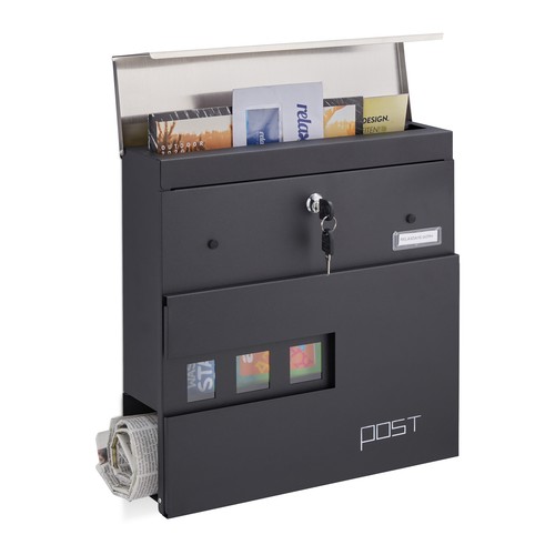 Boite aux lettres acier - , 3